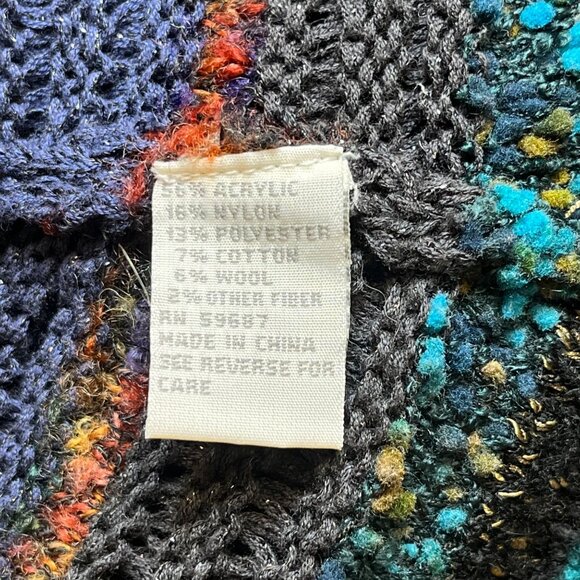 Curio New York Women's Open Front Cardigan Size Small Boho Art to Wear Soft‎ - Picture 7 of 10